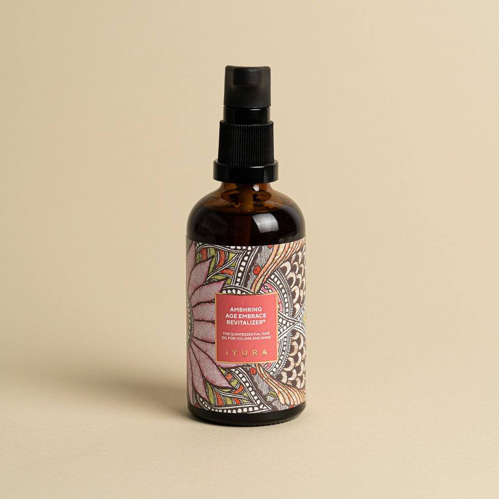 Ambhring Hair Oil - Best Hair Oil for Healthy Hair - Nourishing Natural Hair Care - For Thinning Hair - Moisturizer for Hair Natural Hair Oil iYURA