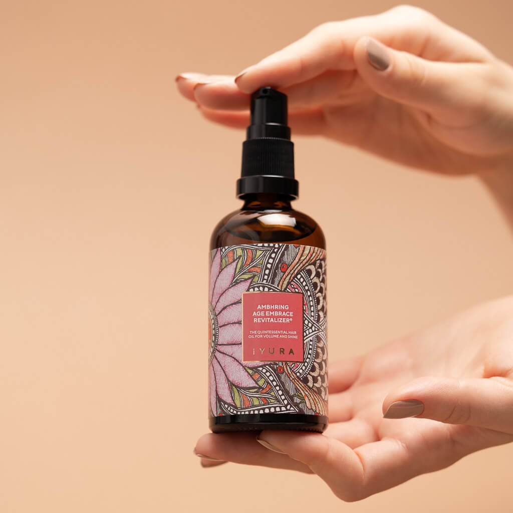 Ambhring Hair Oil - Best Hair Oil for Healthy Hair - Nourishing Natural Hair Care - For Thinning Hair - Moisturizer for Hair Natural Hair Oil iYURA