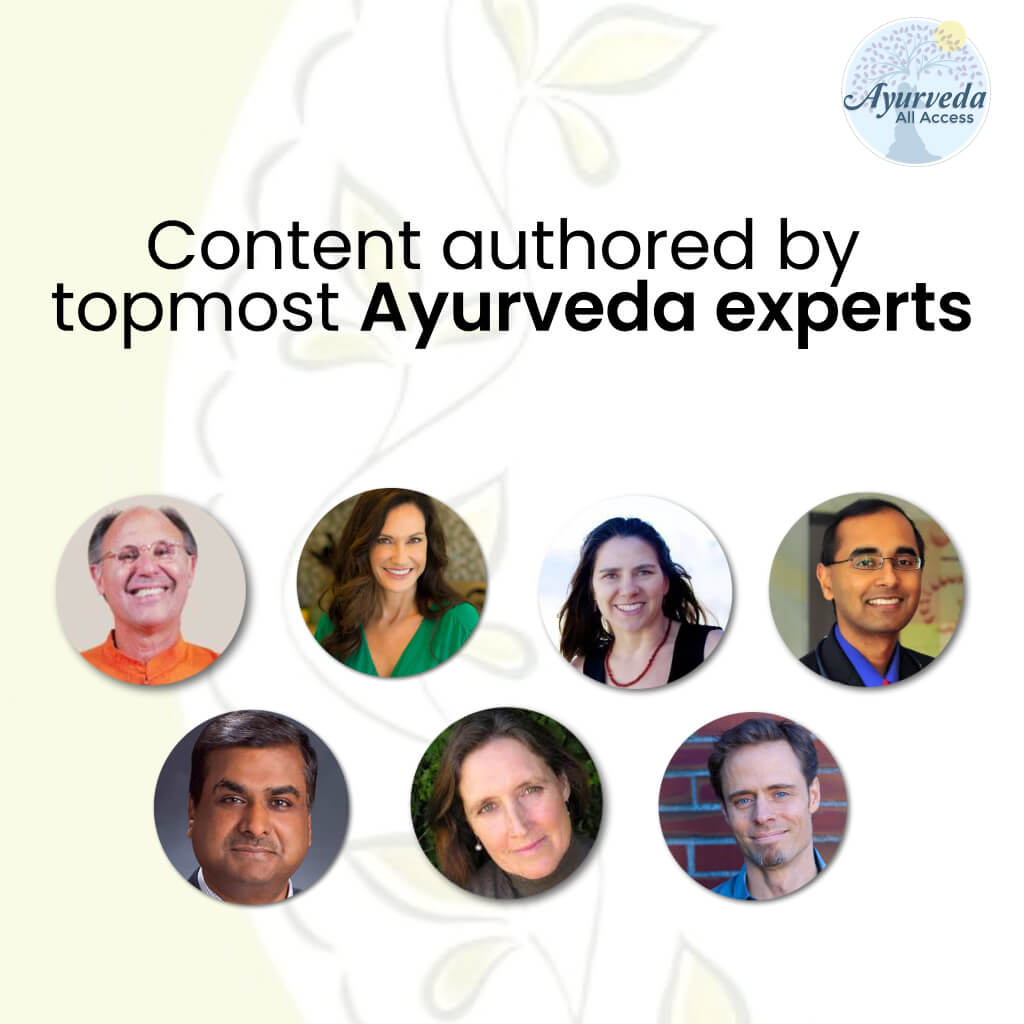 Ayurveda All Access - Annual Subscription to All Ayurveda Video Courses Educational Course The Ayurveda Experience