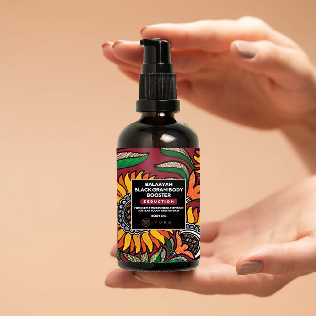 Balaayah Black Gram Body Booster : Seduction Blend Body Oil iYURA