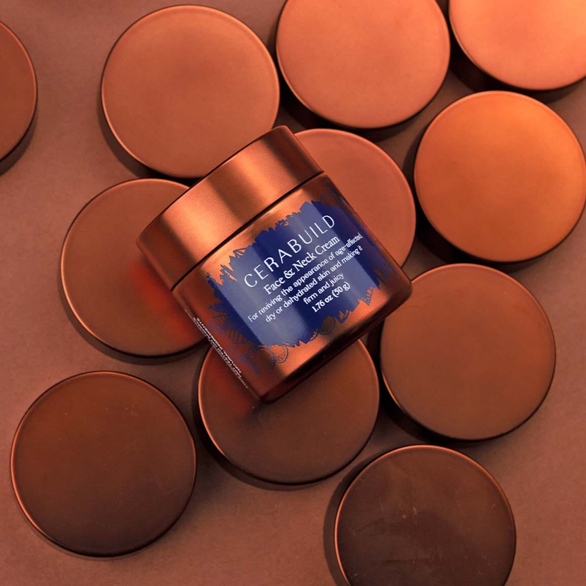 Cerabuild Face and Neck Cream - Restore and Protect Your Skin's Lost Moisture with Phyto-Ceramides - With highest saving options Lotion & Moisturizer A Modernica Naturalis