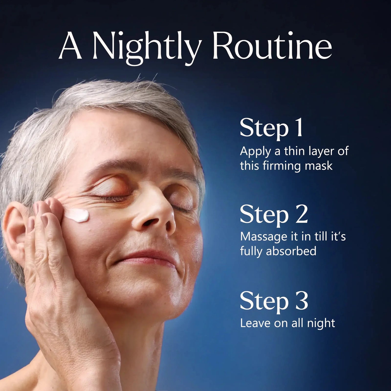 Firm-Focus Face Mask - Firms, Smooths, Hydrates, Loose, Saggy, Aging Skin - Focused Facial Firming Action with Shatavari, Bakuchi and Polylipids - Best Face Mask for Loose, Saggy Facial Skin - With Clinically Tested Ingredients Face Mask A Modernica Naturalis