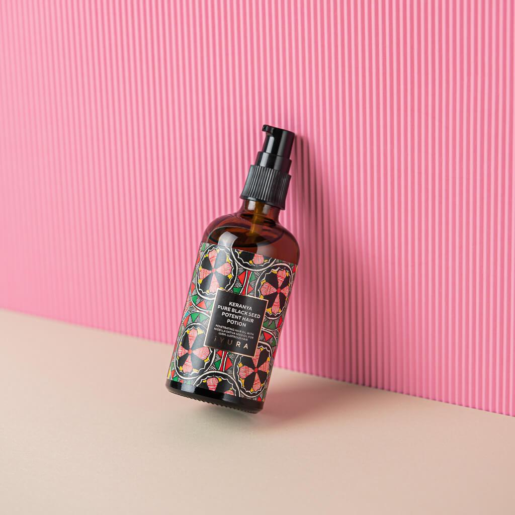 iYURA Keranya Pure Black Seed Potent Hair Potion - Award-Winning Hair Treatment Hair Oil iYURA