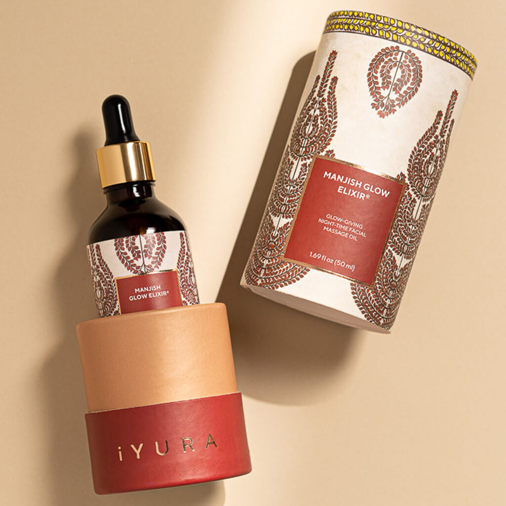 Manjish Glow Elixir - Ayurvedic Night-Time Face Oil Night-time face oil iYURA