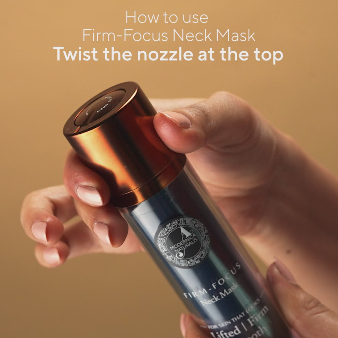 Firm-Focus Neck Mask - Lifts, Firms, Smooths the look of Loose, Saggy Skin on the Neck, Jaw, Chin & Upper Chest - Focused Neck Firming Action with Phyto-Ceramides and Water Lily - Best Firming Neck Mask