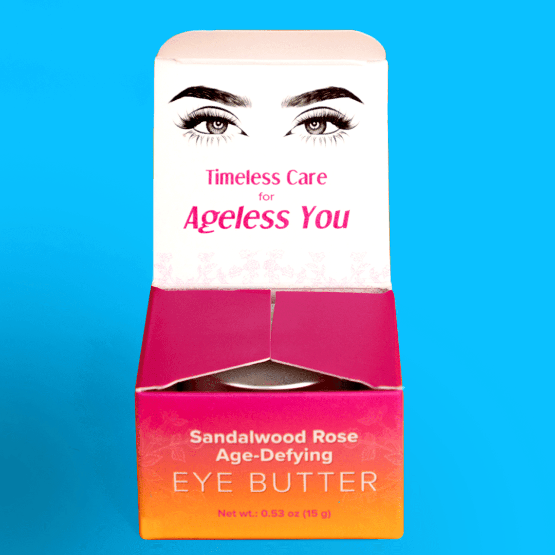 Sandalwood Rose Age Defying Eye Butter - To Reduce the Appearance of Dark Circles Eye Care Ajara