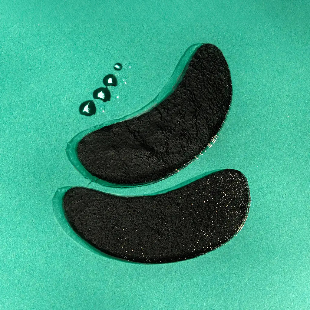 Shade-Erase Under-Eye Patches – Brighten, De-Puff, Instantly Cool Dull, Dark Under-Eyes – Innovative Formula with Jasmine, Arjuna & Tetrapeptides – Best Charcoal Under-Eye Patches for Mature Skin - With Clinically Tested Ingredient Combinations Eye Care A Modernica Naturalis