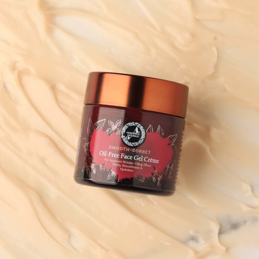 Smooth-Sorbet : Oil-Free Face Gel Crème - For Apparent Wrinkle-Filling Effect, Clarity, Smoothness & Hydration Lotion & Moisturizer A Modernica Naturalis