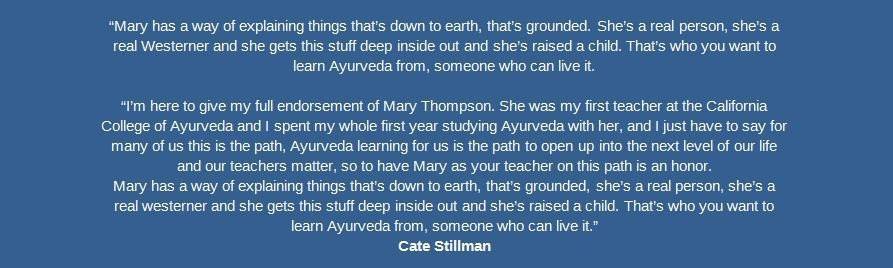 The Ayurvedic Woman - Platinum Educational Course Experience Ayurveda