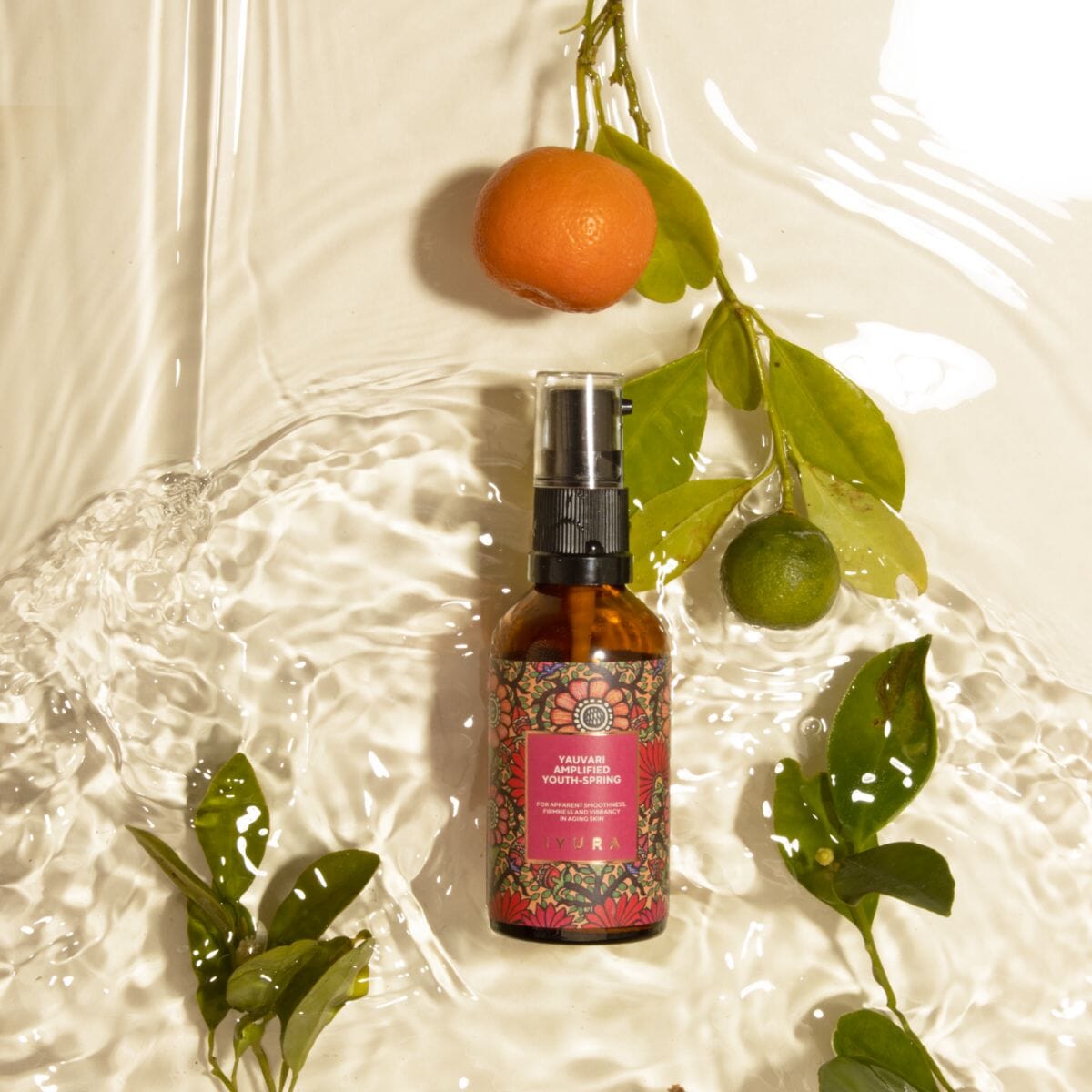 Yauvari Amplified Youth Spring - Post-Menopausal Care for Saggy Jowls and Neck Skin Face oil iYURA
