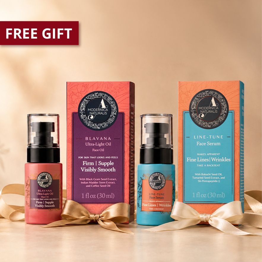 🎁 SEASON OF AYURVEDA: The Satin-Smooth Skin Set - Full-Sizes of Blavana Ultra-Light Face Oil &amp; Line-Tune Face Serum worth $160 AUD! (100% off)