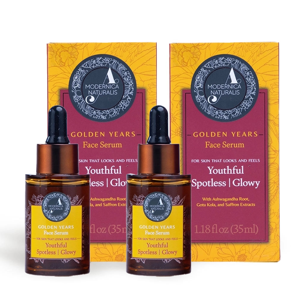 Golden Years Face Serum – Age-Spots Blurring Face Serum | Pack of 2