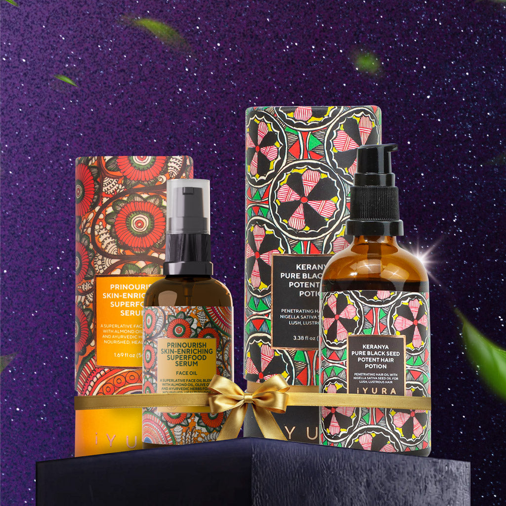 FREE BLACK FRIDAY GIFT: Silken Glow Face & Hair Duo - Full Sizes of Prinourish Skin-Enriching Superfood Serum and Keranya Hair Potion worth $152 AUD!