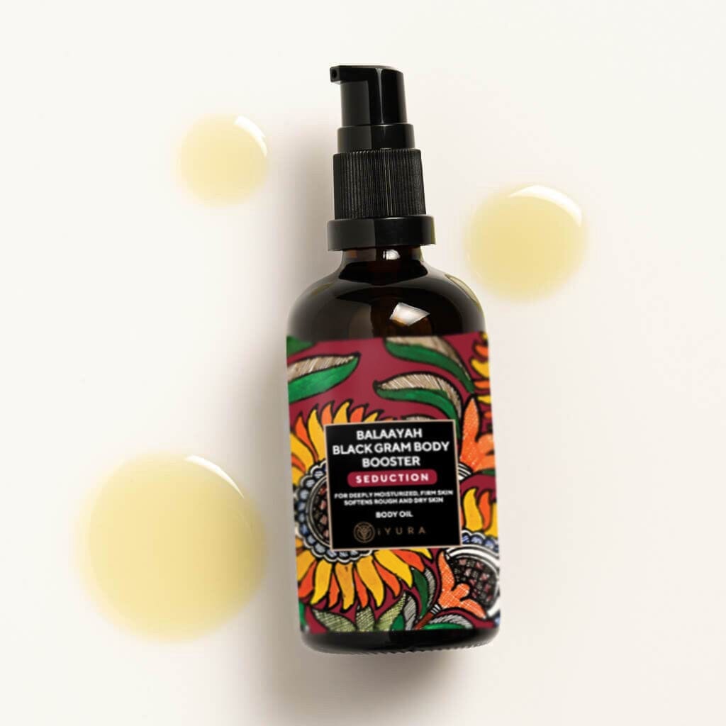 Balaayah Black Gram Body Booster : Seduction Blend Body Oil iYURA 