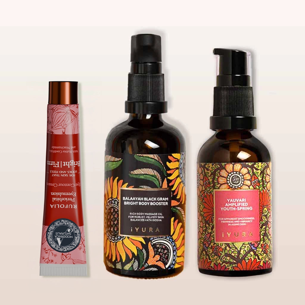 The Premium Bestsellers Bundle - Targeted, Gentle &amp; Effective Natural Skincare for delicate, mature, thinning, aging skin