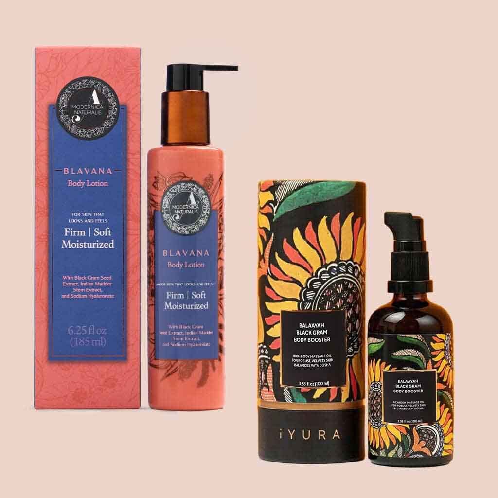 Black Gram Body Care Duo Beauty set The Ayurveda Experience 