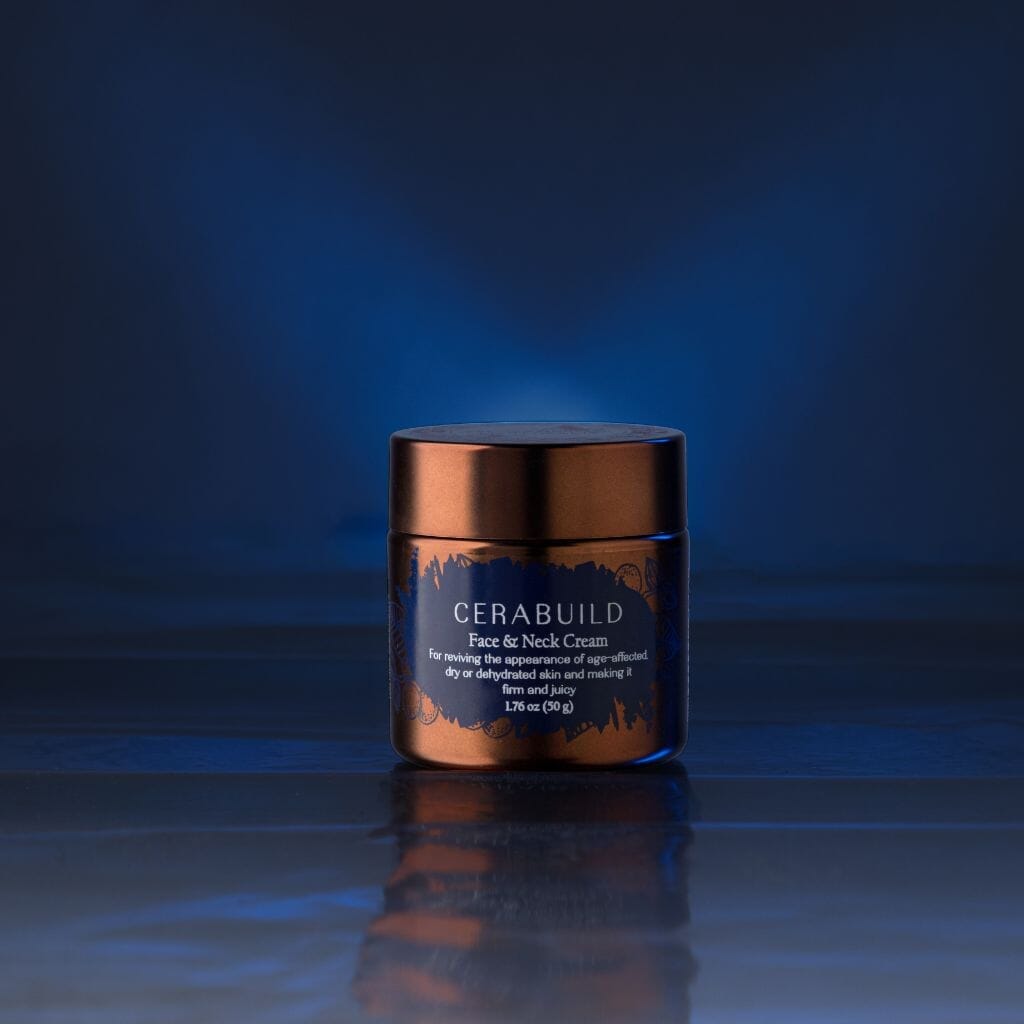 Cerabuild Face and Neck Cream - Restore and Protect Your Skin's Lost Moisture with Phyto-Ceramides - Pack of 2 Lotion &amp; Moisturizer A Modernica Naturalis 