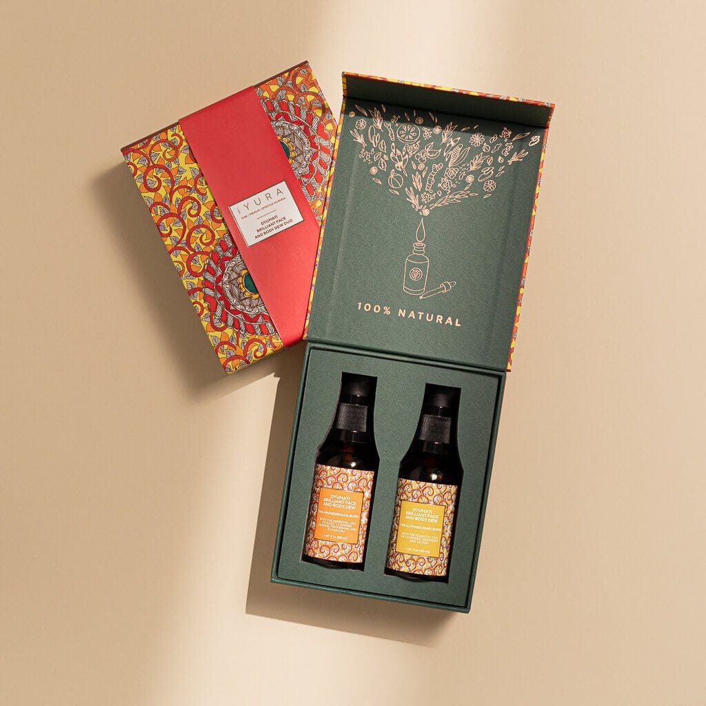 FREE BLACK FRIDAY GIFT: iYURA Dyumati Brilliant Face &amp; Body Dew Duo Gift Box singleton_gift iYURA 