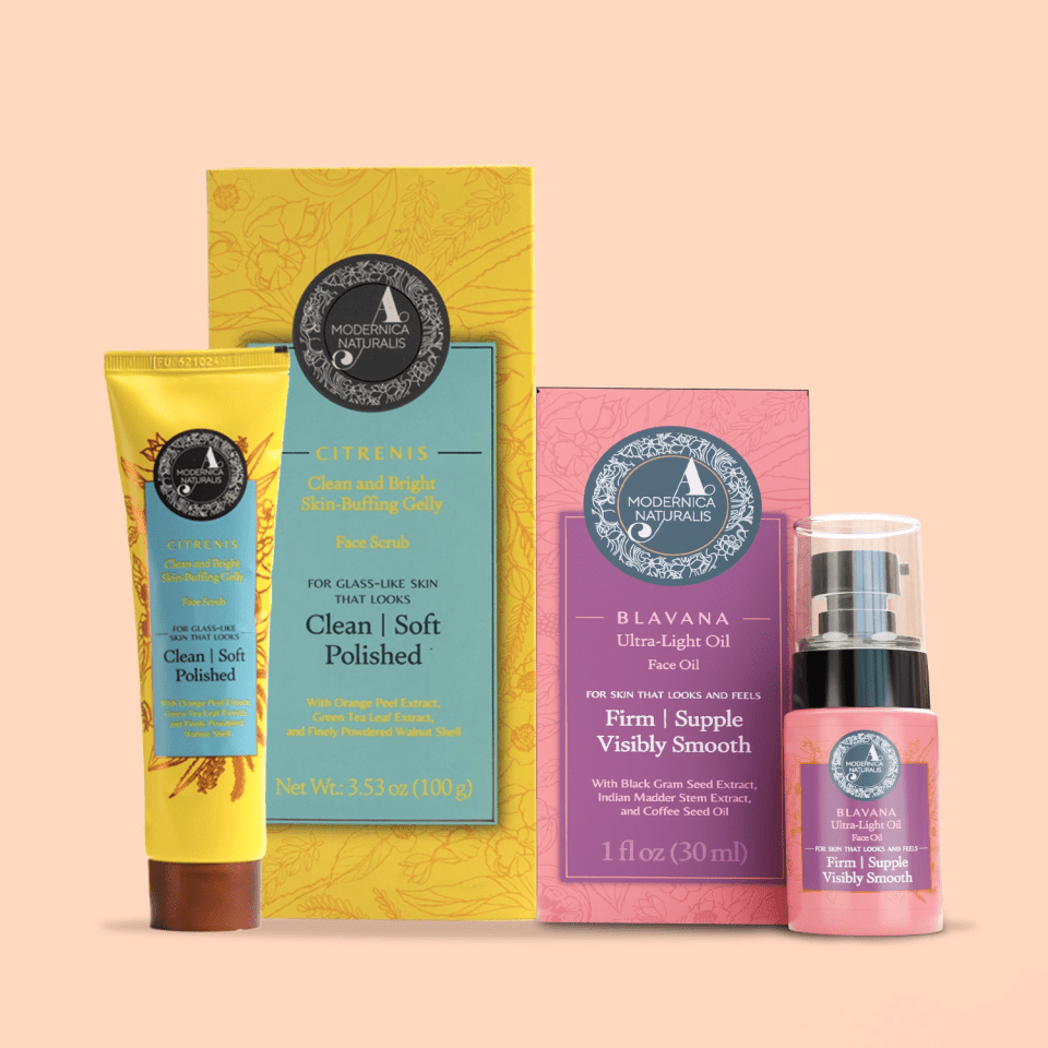 FREE GIFT: Blavana Ultra-Light Face Oil &amp; Citrenis Clean and Bright Skin-Buffing Gelly worth $74! The Ayurveda Experience 
