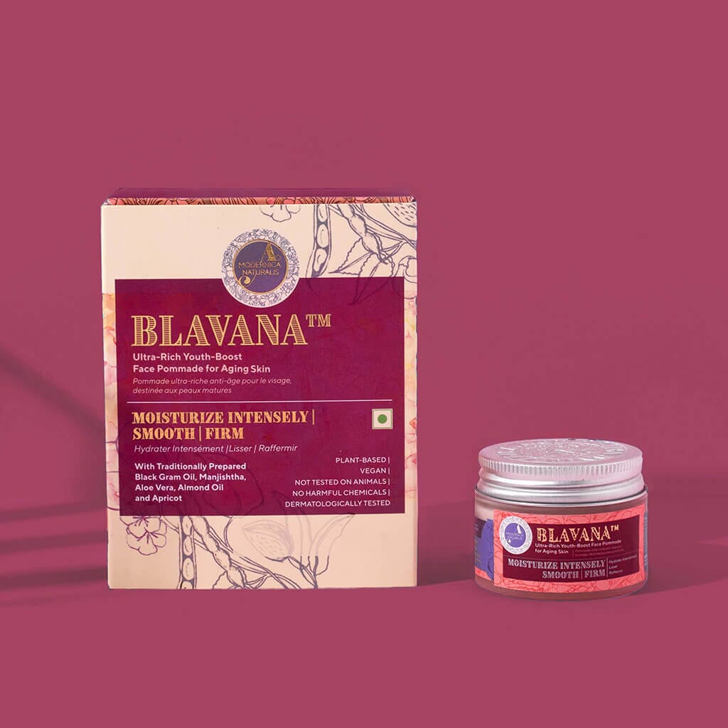 Haven&#39;t-Aged-At-All Face Duo - With Blavana Ultra-Rich Youth-Boosting Face Pommade and Yauvari Amplified Youth Spring The Ayurveda Experience 