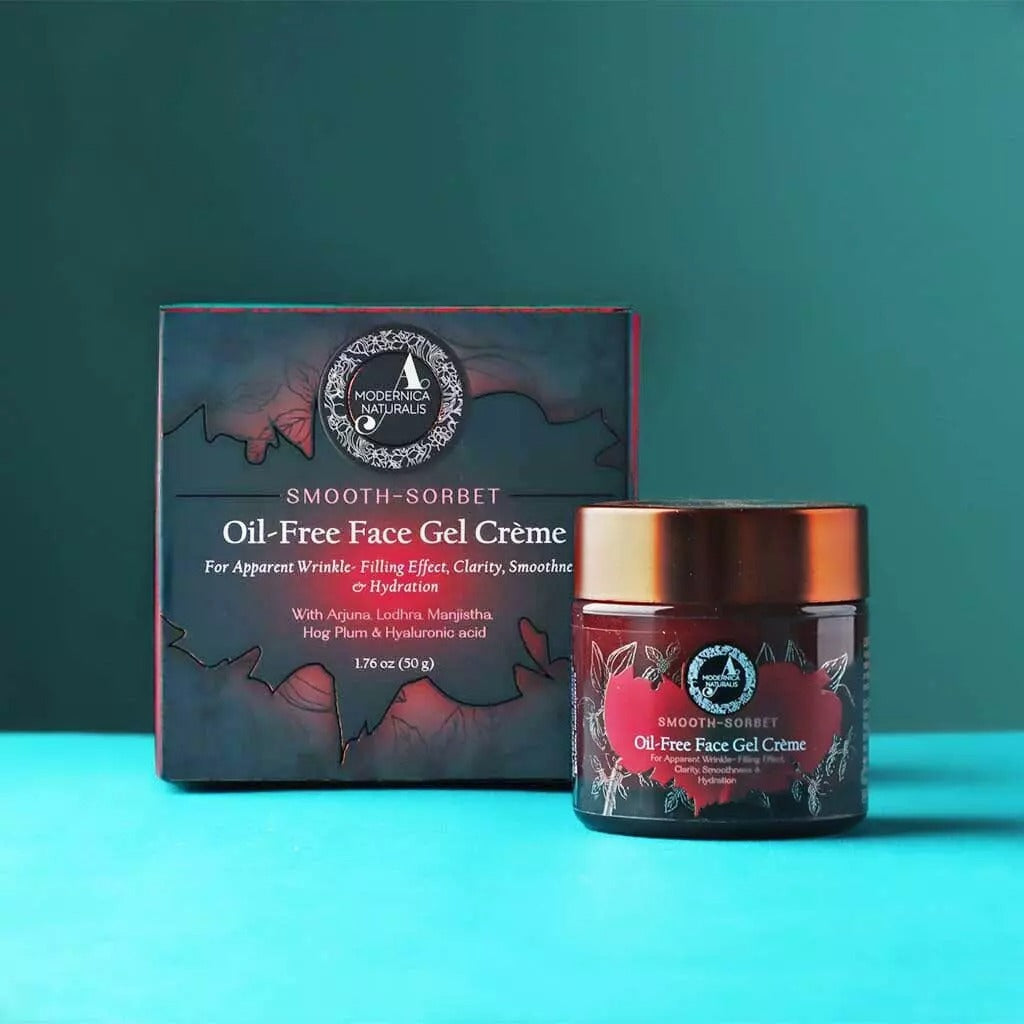 Smooth-Sorbet | Oil-Free Face Gel Crème | For Apparent Wrinkle-Filling Effect, Clarity, Smoothness &amp; Hydration