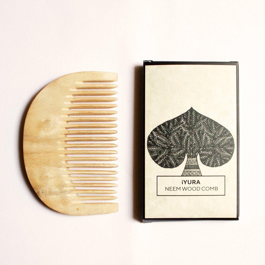 🎁 iYURA Neem Wood Comb (100% off)