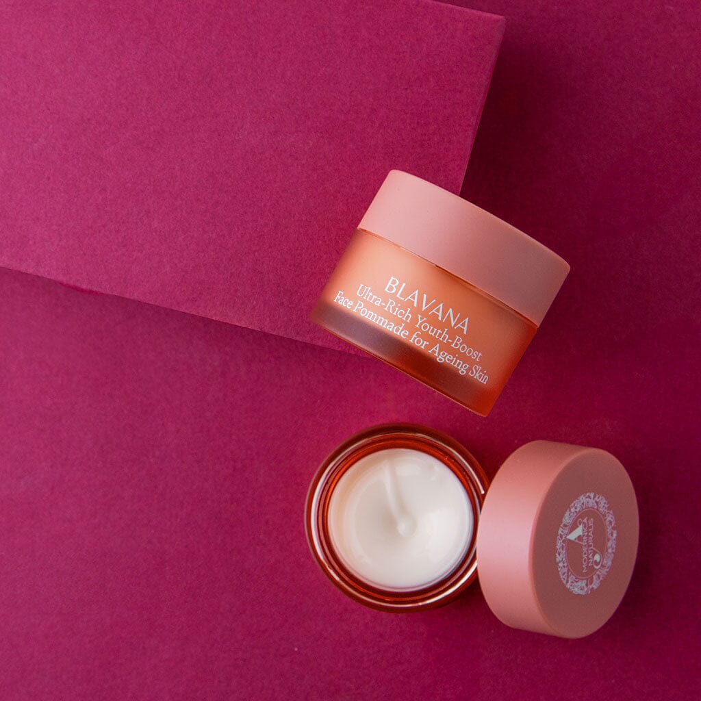 Mini Blavana Ultra-Rich Youth-Boost Face Pommade - For Aging, Mature Skin Lotion &amp; Moisturizer A Modernica Naturalis 