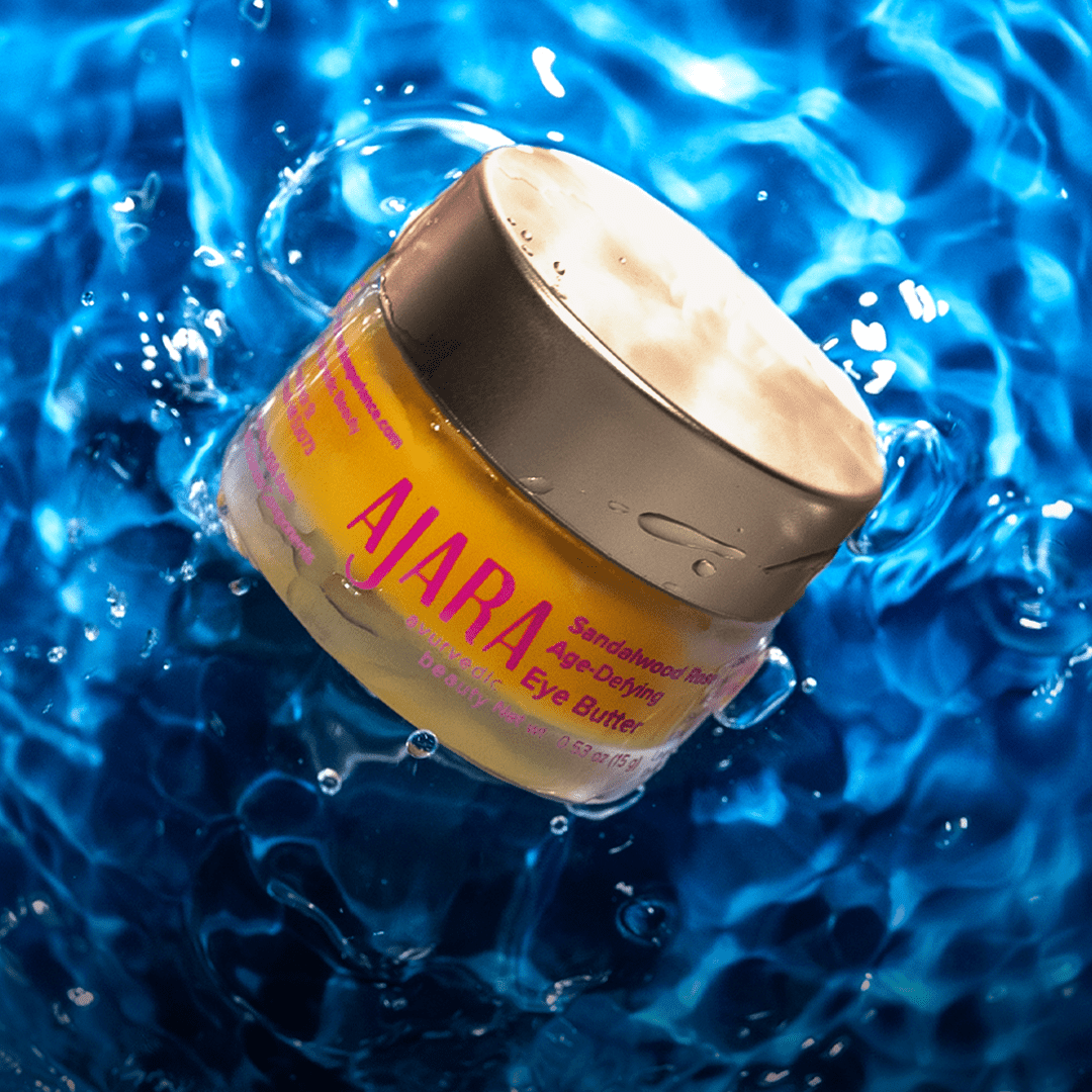 Sandalwood Rose Age Defying Eye Butter - Along With Ghee, Sandalwood and Other Natural Ingredients Eye Care Ajara 