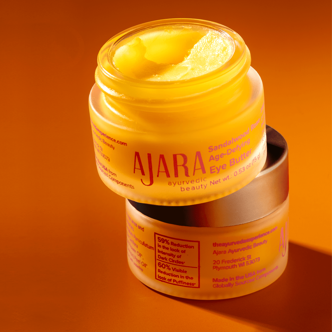 Sandalwood Rose Age Defying Eye Butter - Along With Ghee, Sandalwood and Other Natural Ingredients Eye Care Ajara 