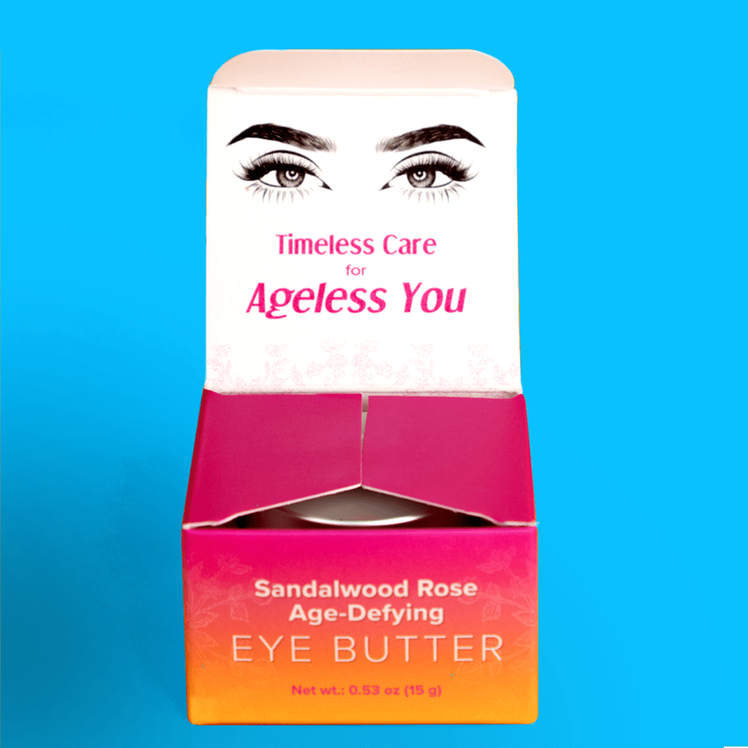 Sandalwood Rose Age Defying Eye Butter - Along With Ghee, Sandalwood and Other Natural Ingredients Eye Care Ajara 