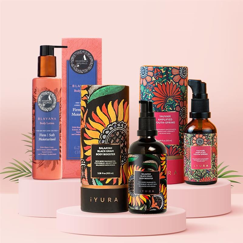 Sculpt &amp; Lift Bestseller Bundle Beauty set The Ayurveda Experience 