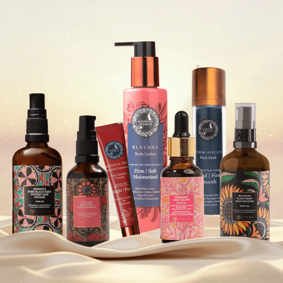 The 7 Iconic Bestsellers Head-to-Toe Ritual Set Beauty set The Ayurveda Experience 