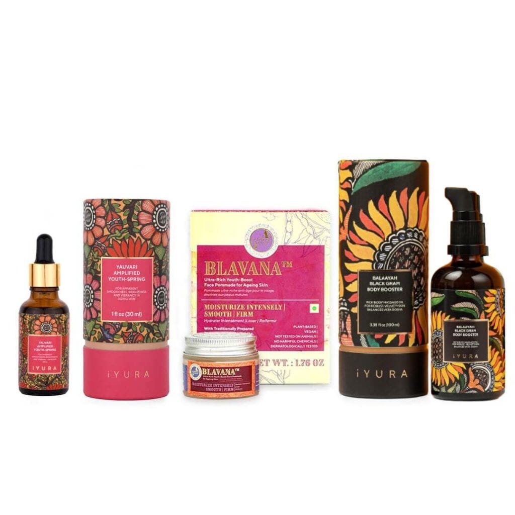 The Ayurveda Experience Black Gram Edit; Face and Body Trio with the Power of Black Gram Skin Care The Ayurveda Experience 