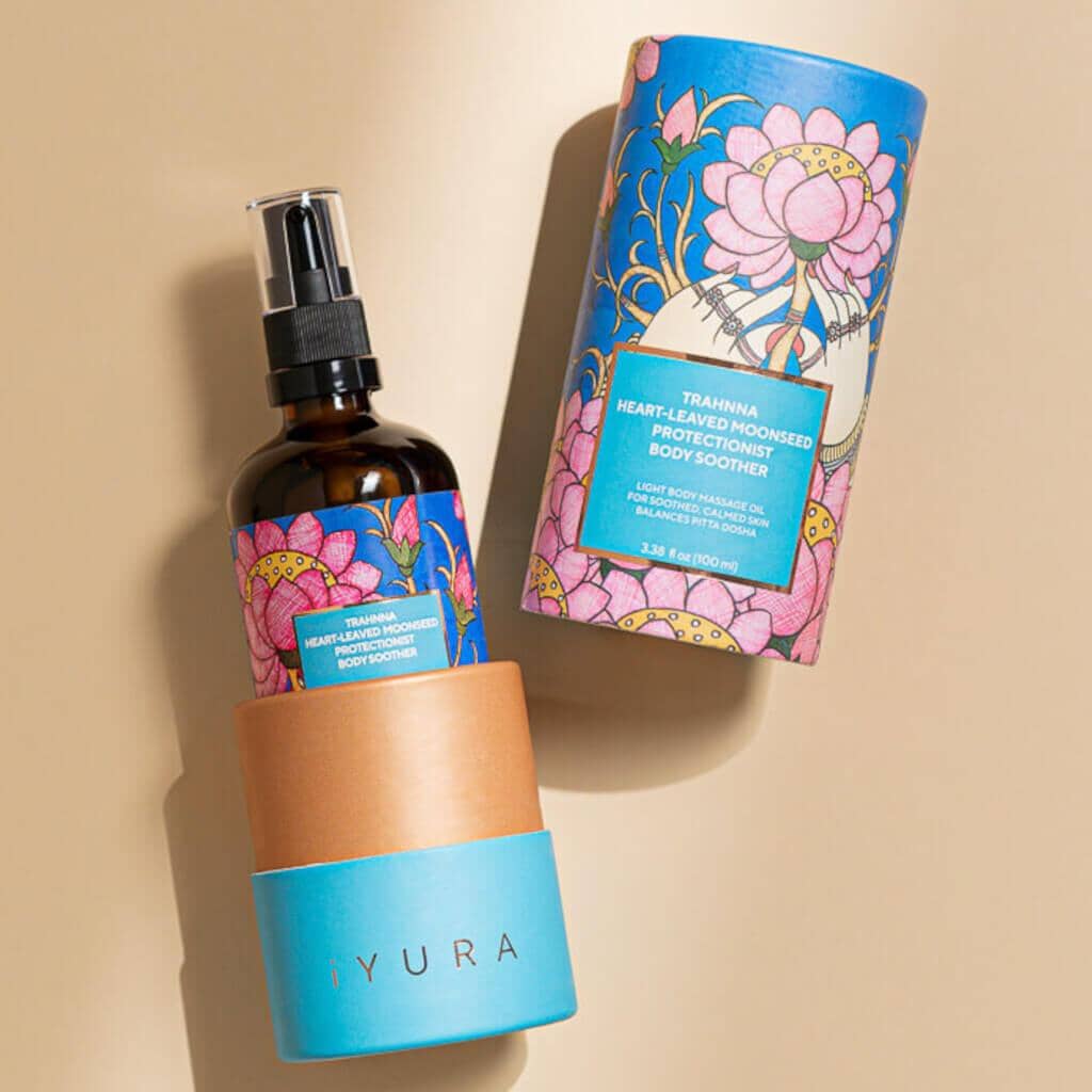 Trahnna Heart-Leaved Moonseed Protectionist Body Soother - Feel Soothed, Nourished, Confident - Light & Deeply Nourishing Body Oil Body Oil iYURA 