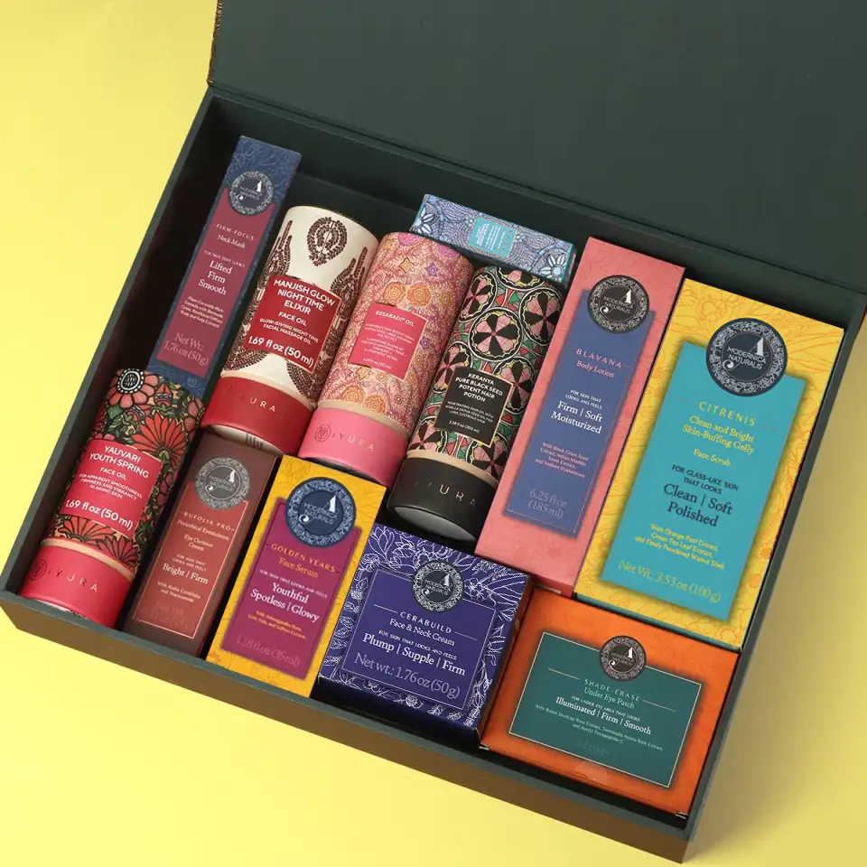 The Ayurveda Experience Treasure Box - Luxury Selection of Authentic Ayurveda Products - Value Bundle